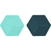 Lick pad Hexagon - lakkumismatt koerale Lick pad Hexagon - lakkumismatt koerale
